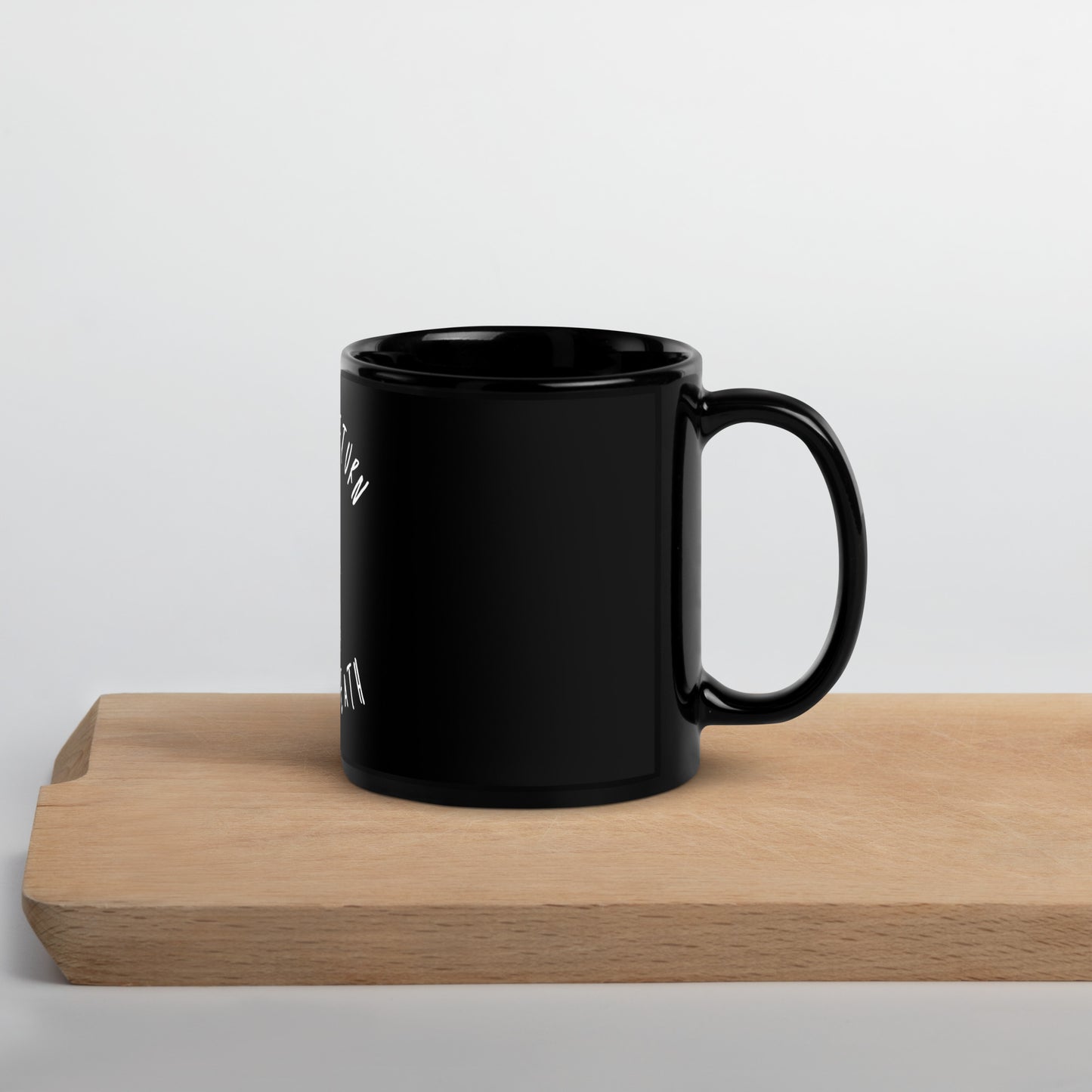 If Found Return to Lady Death Black Glossy Mug