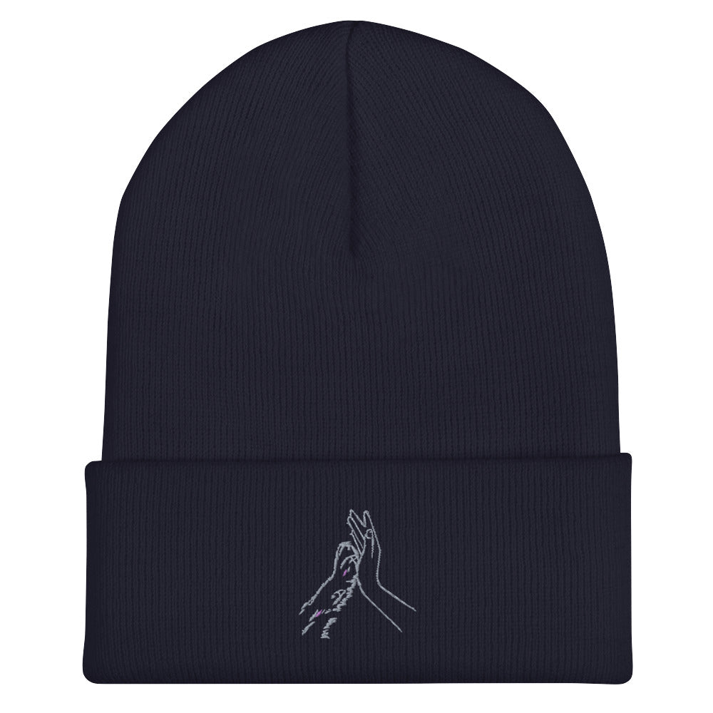 Paw & Hand Cuffed Beanie