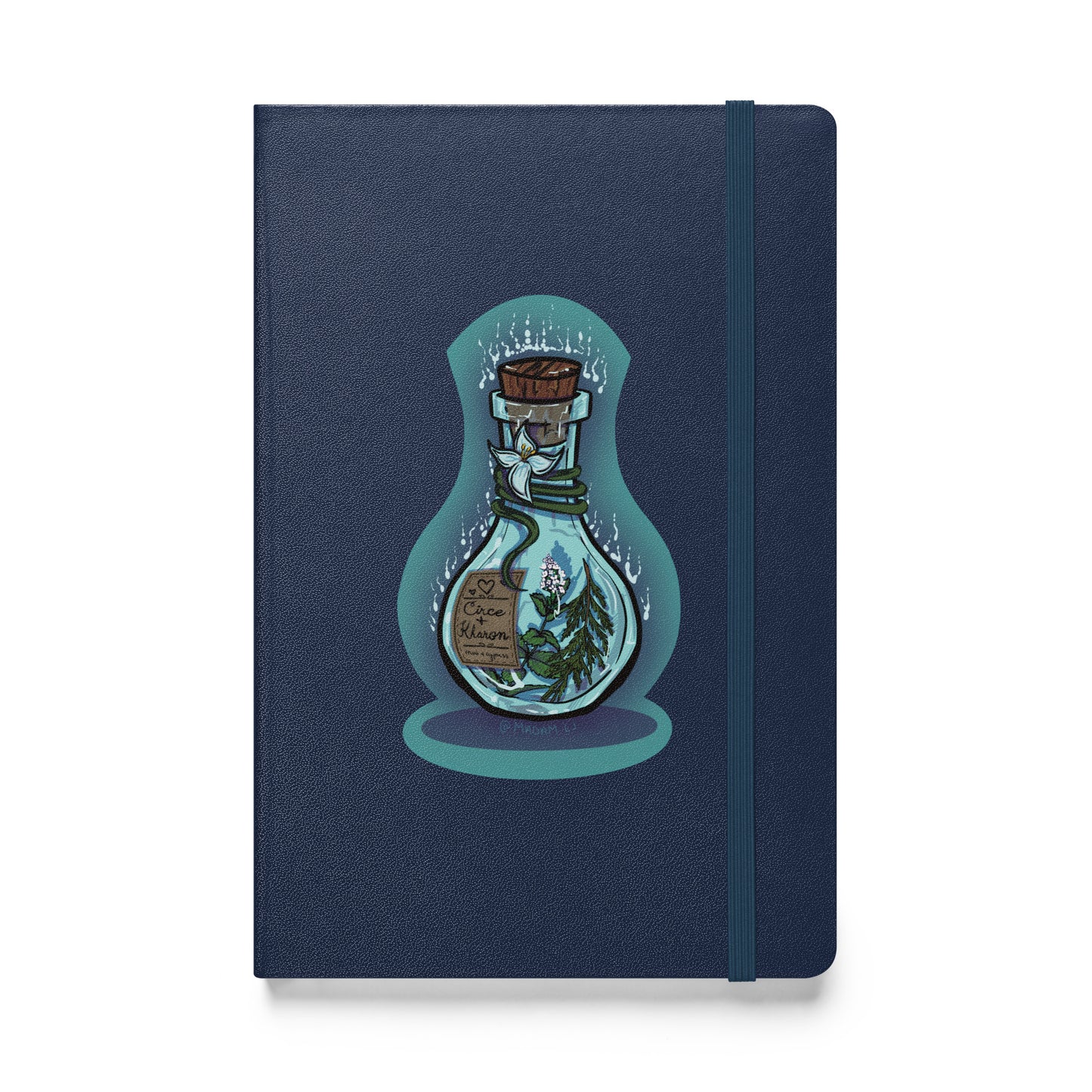 Whispers Across the Styx Potion Bottle Notebook by Madam__lj