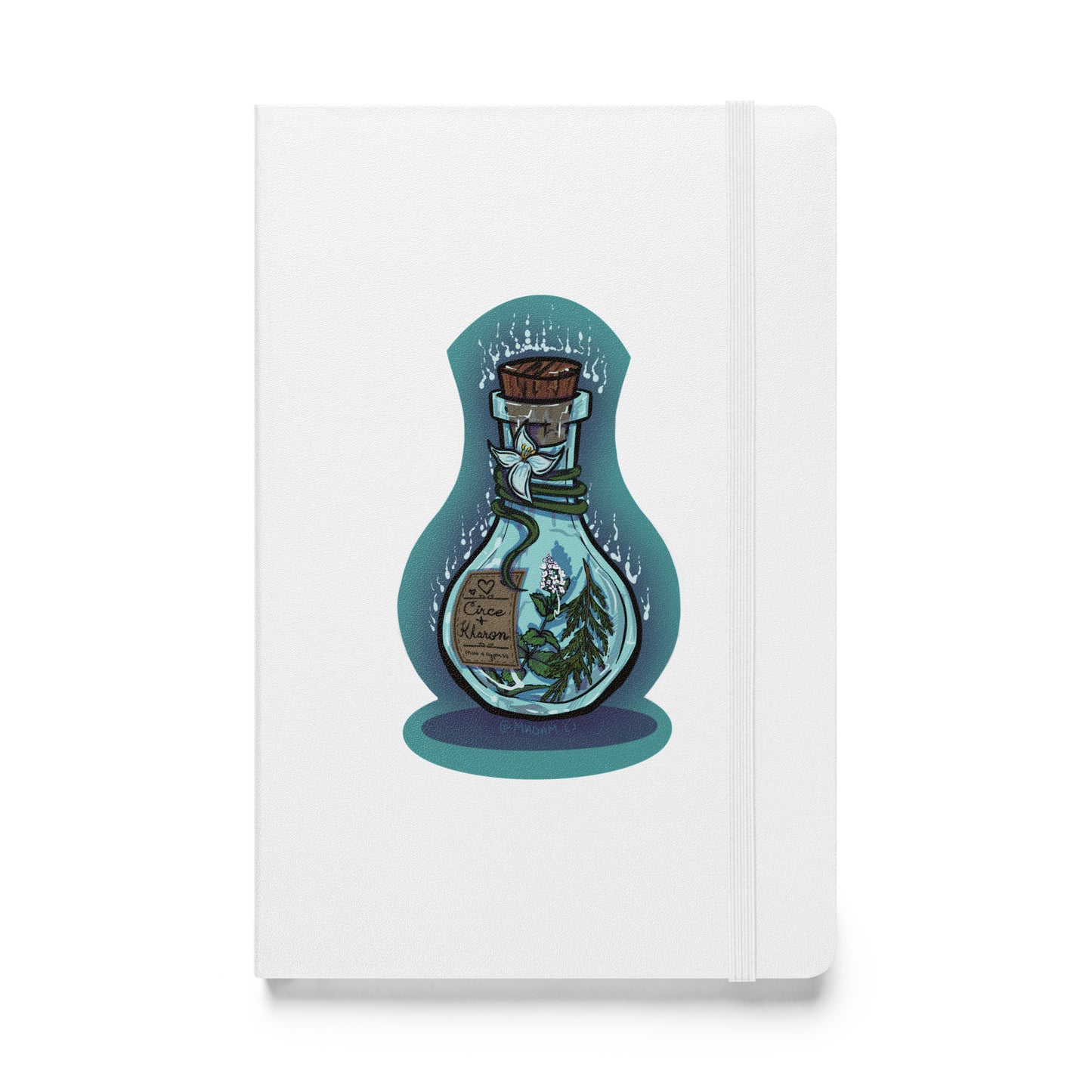 Whispers Across the Styx Potion Bottle Notebook by Madam__lj