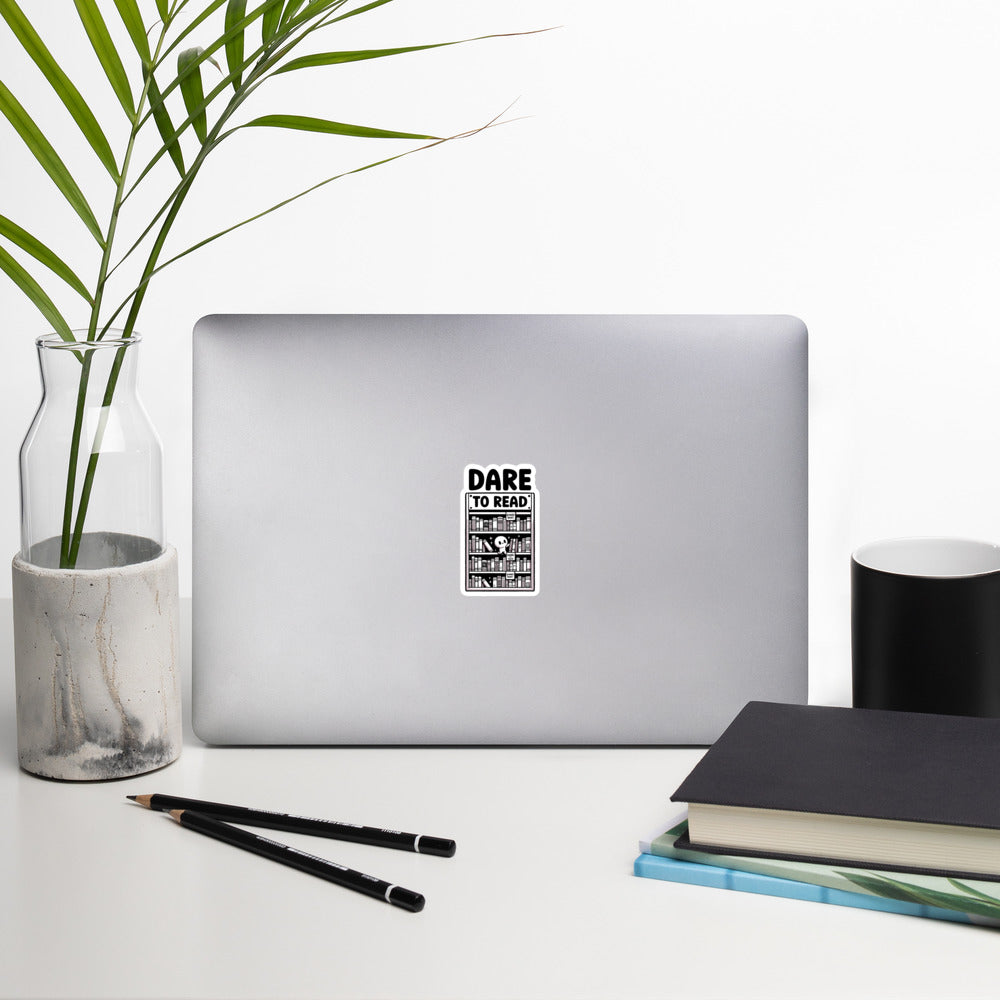 Dare to Read Banned Books sticker
