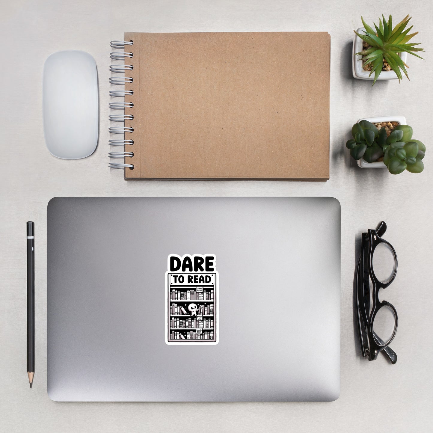 Dare to Read Banned Books sticker