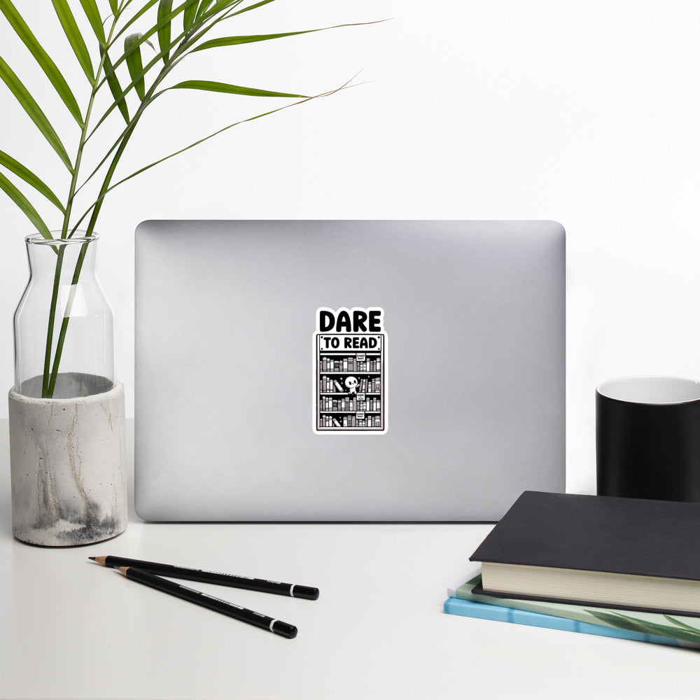 Dare to Read Banned Books sticker