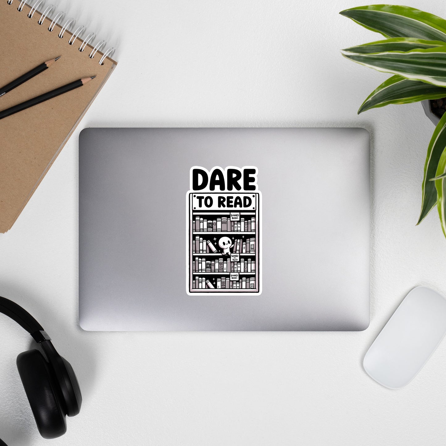 Dare to Read Banned Books sticker