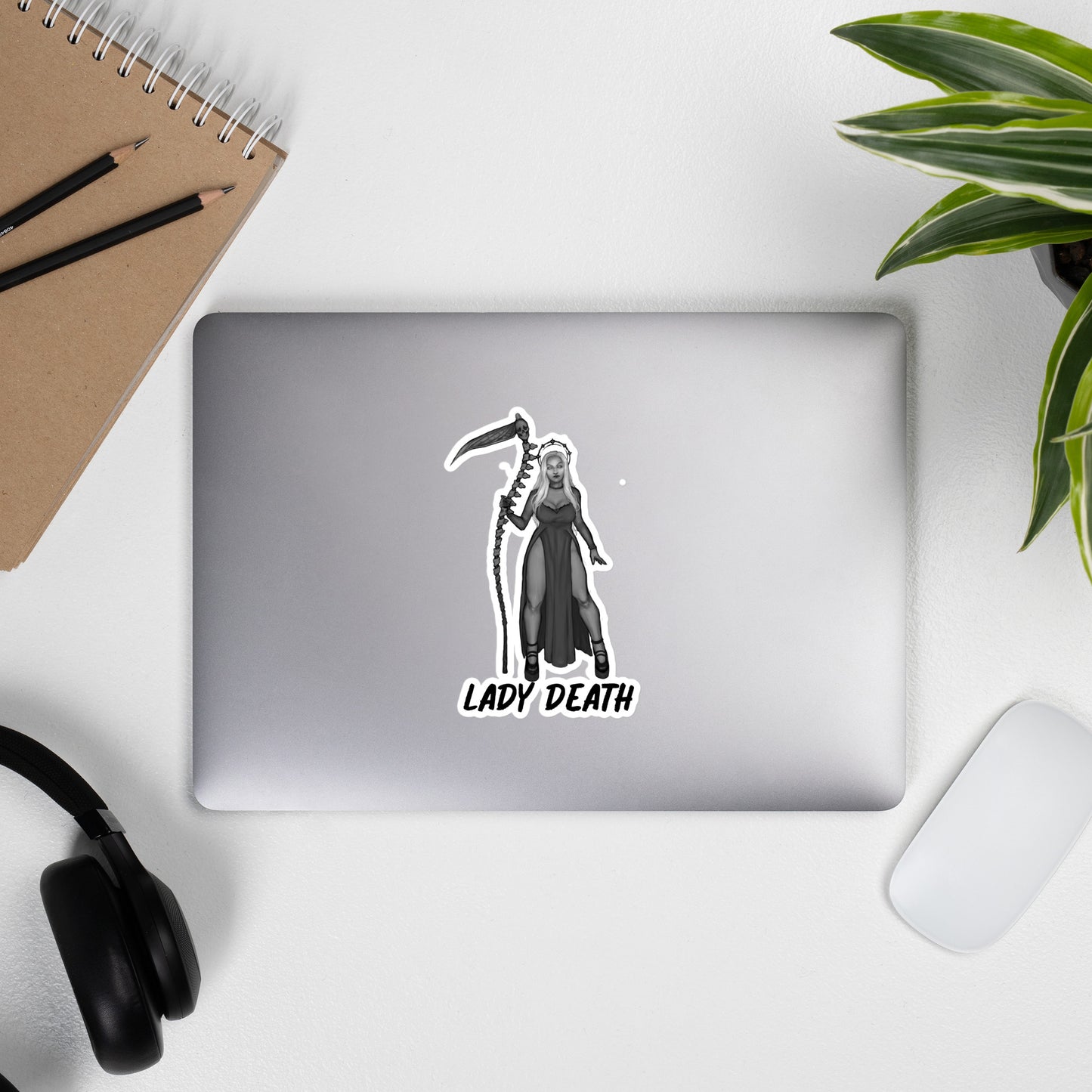 Lady Death Sticker