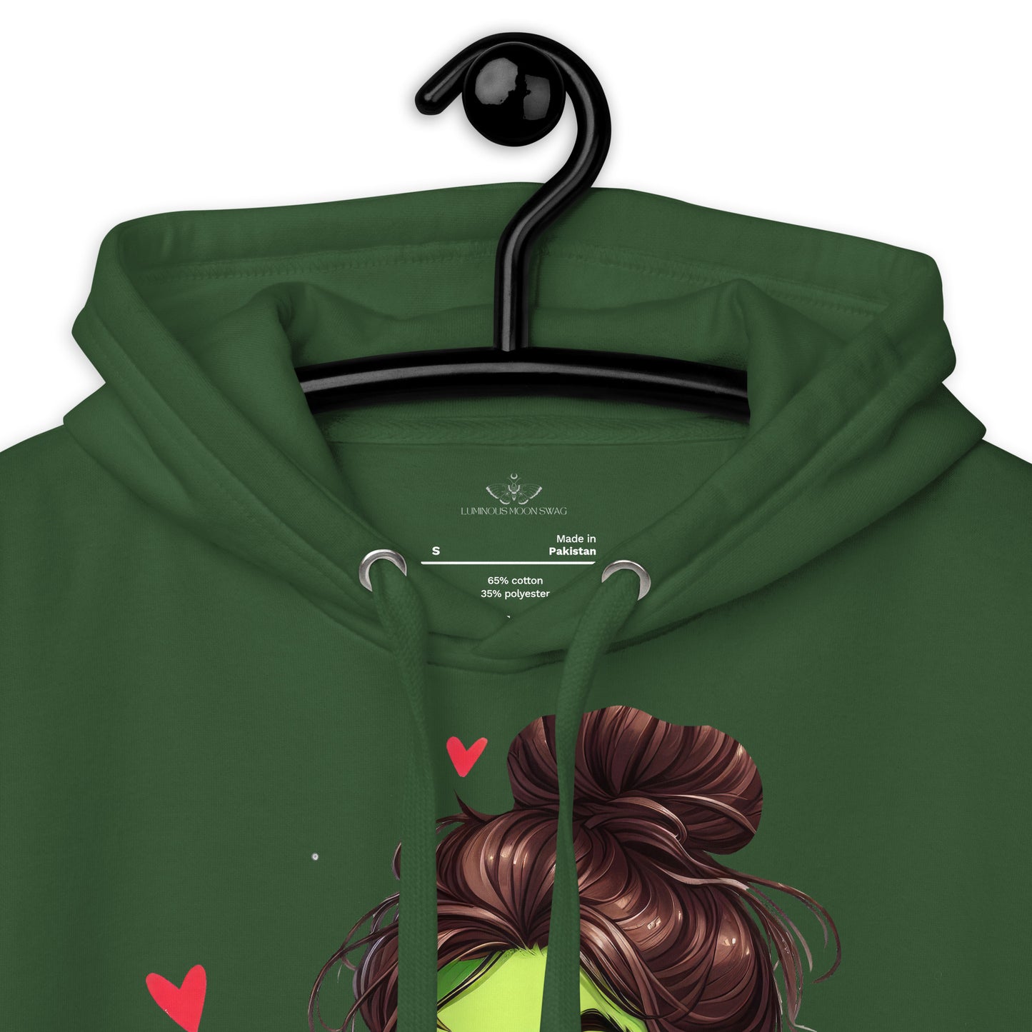 Grinc Woman & Dog Unisex Hoodie