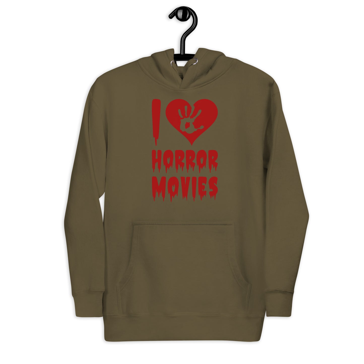 I Heart Horror Movies Unisex Hoodie