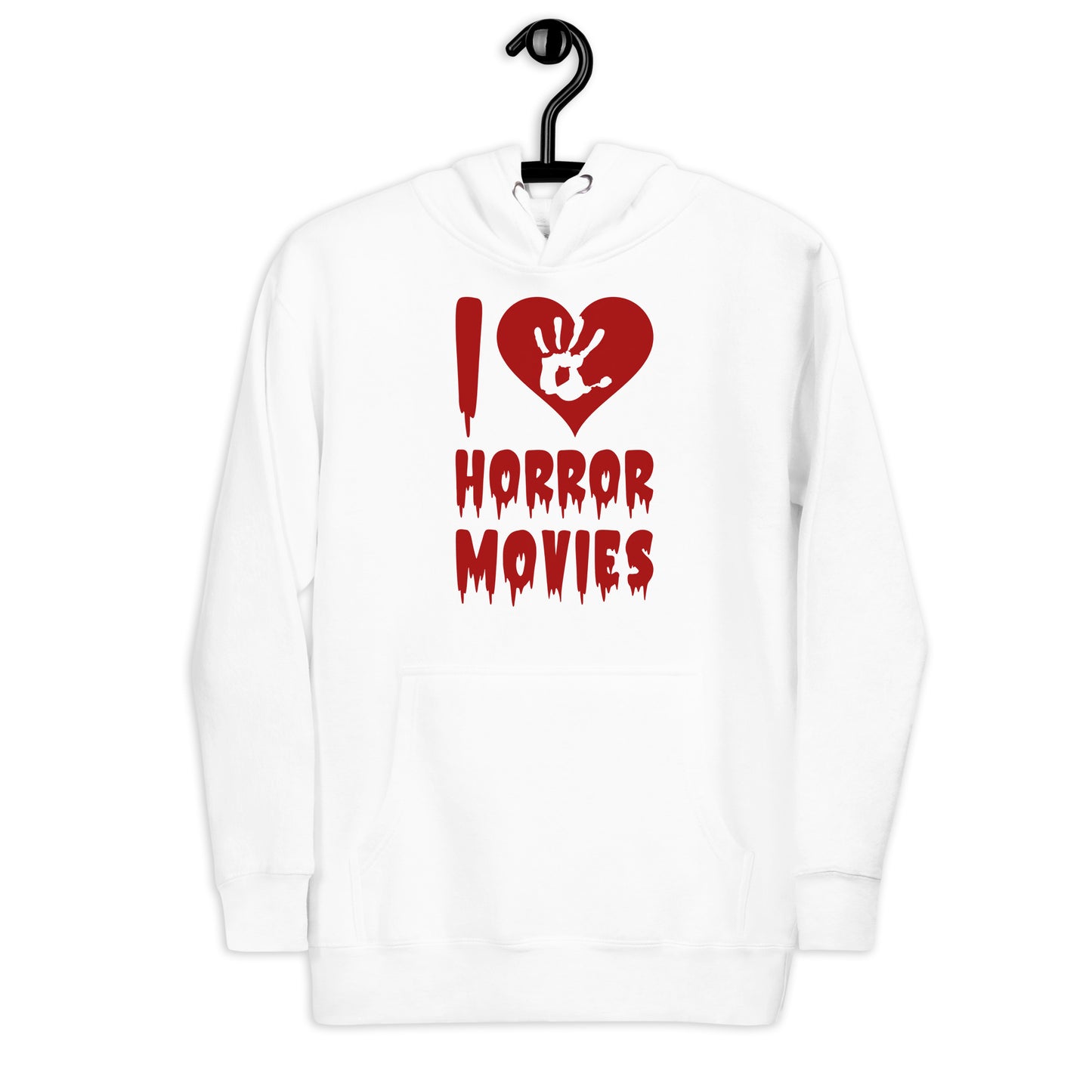 I Heart Horror Movies Unisex Hoodie