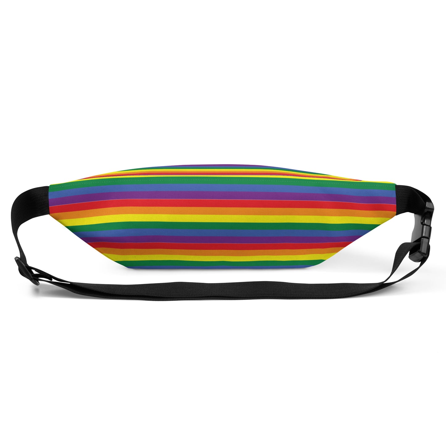 Pride Rainbow Fanny Pack back view