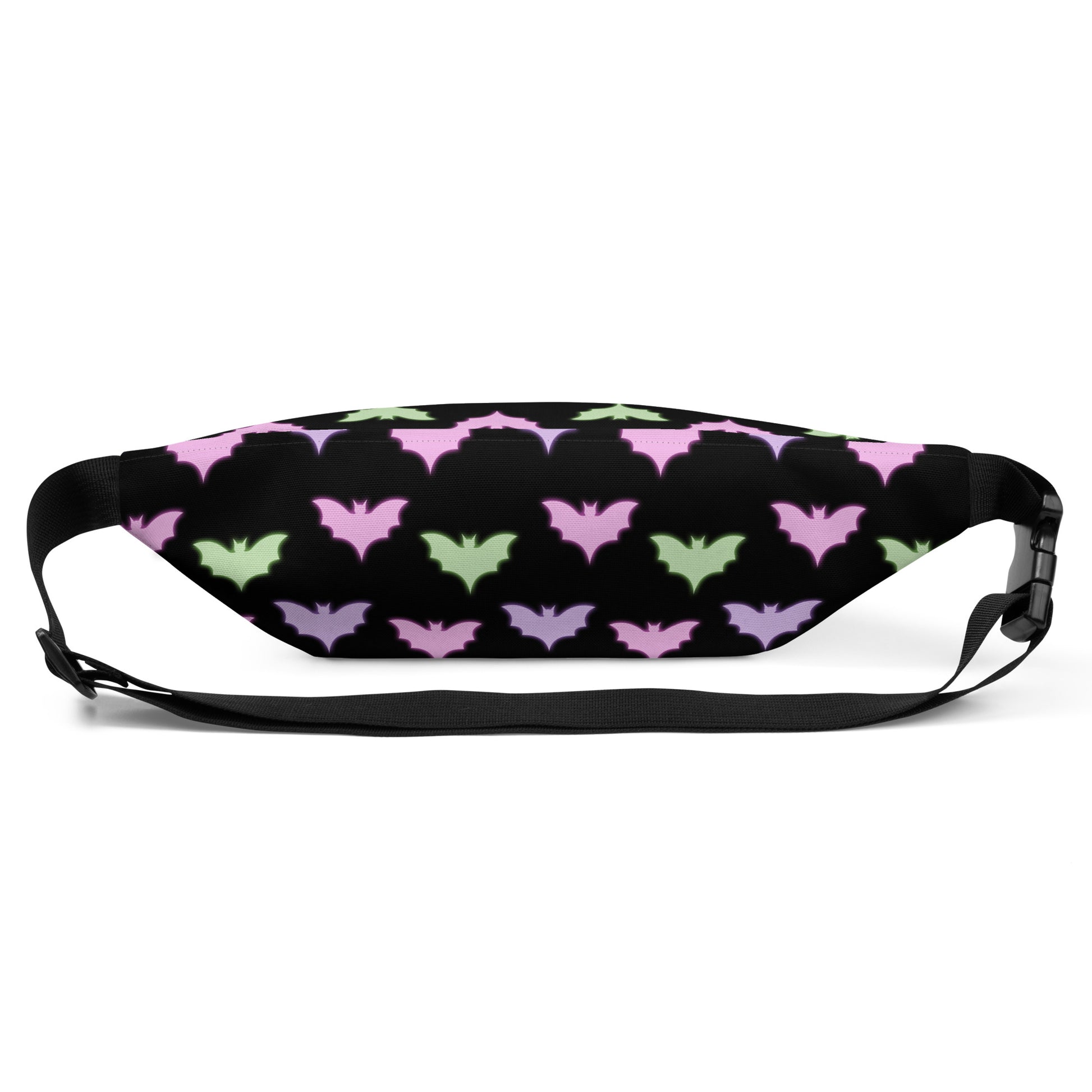 Neon Bat Fanny Pack back view