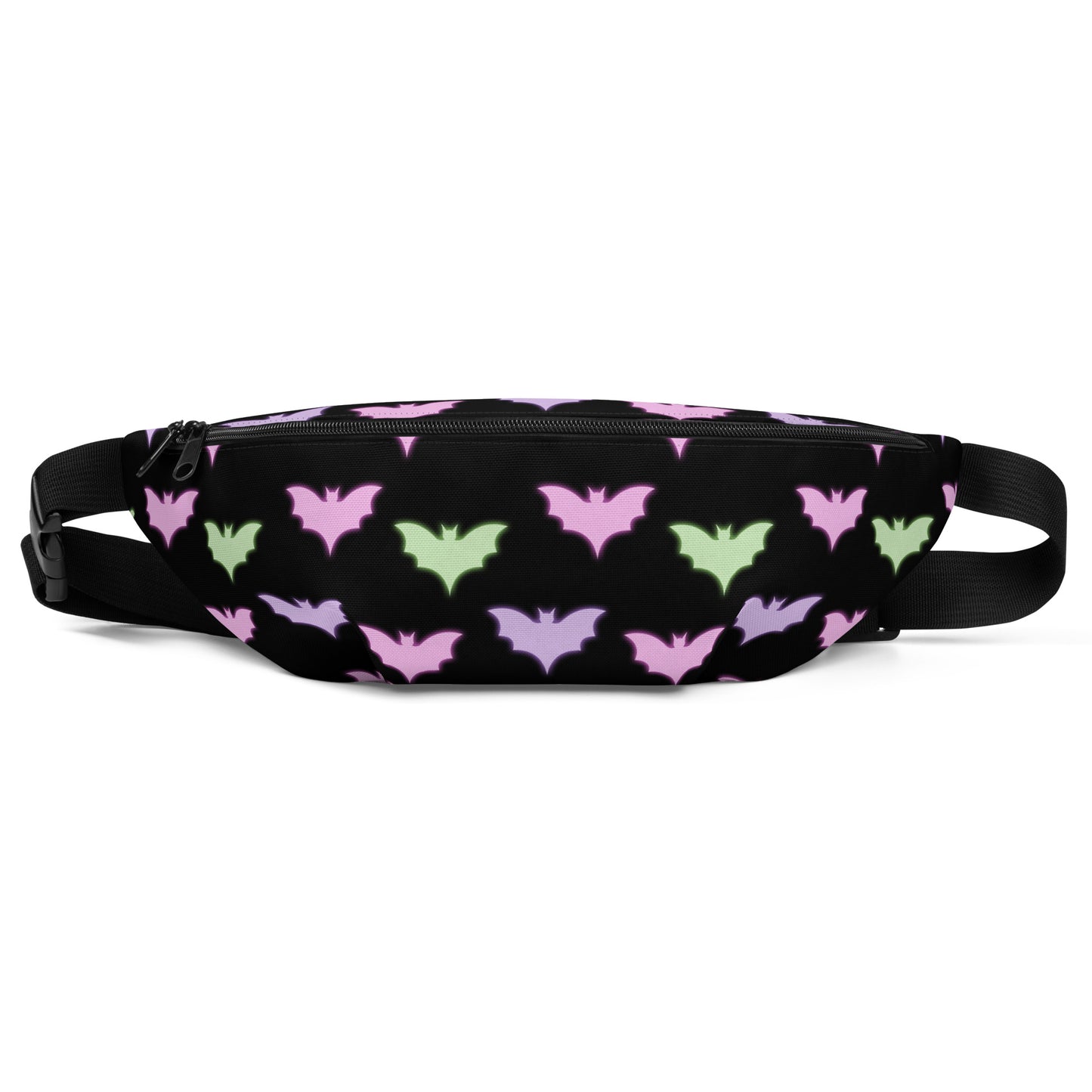 Neon Bat Fanny Pack front view