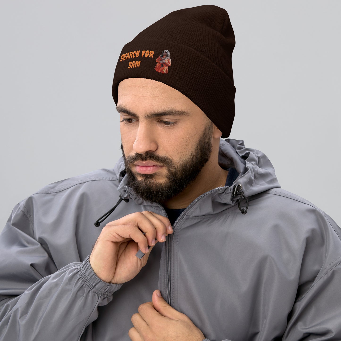Search For Sam Cuffed Beanie