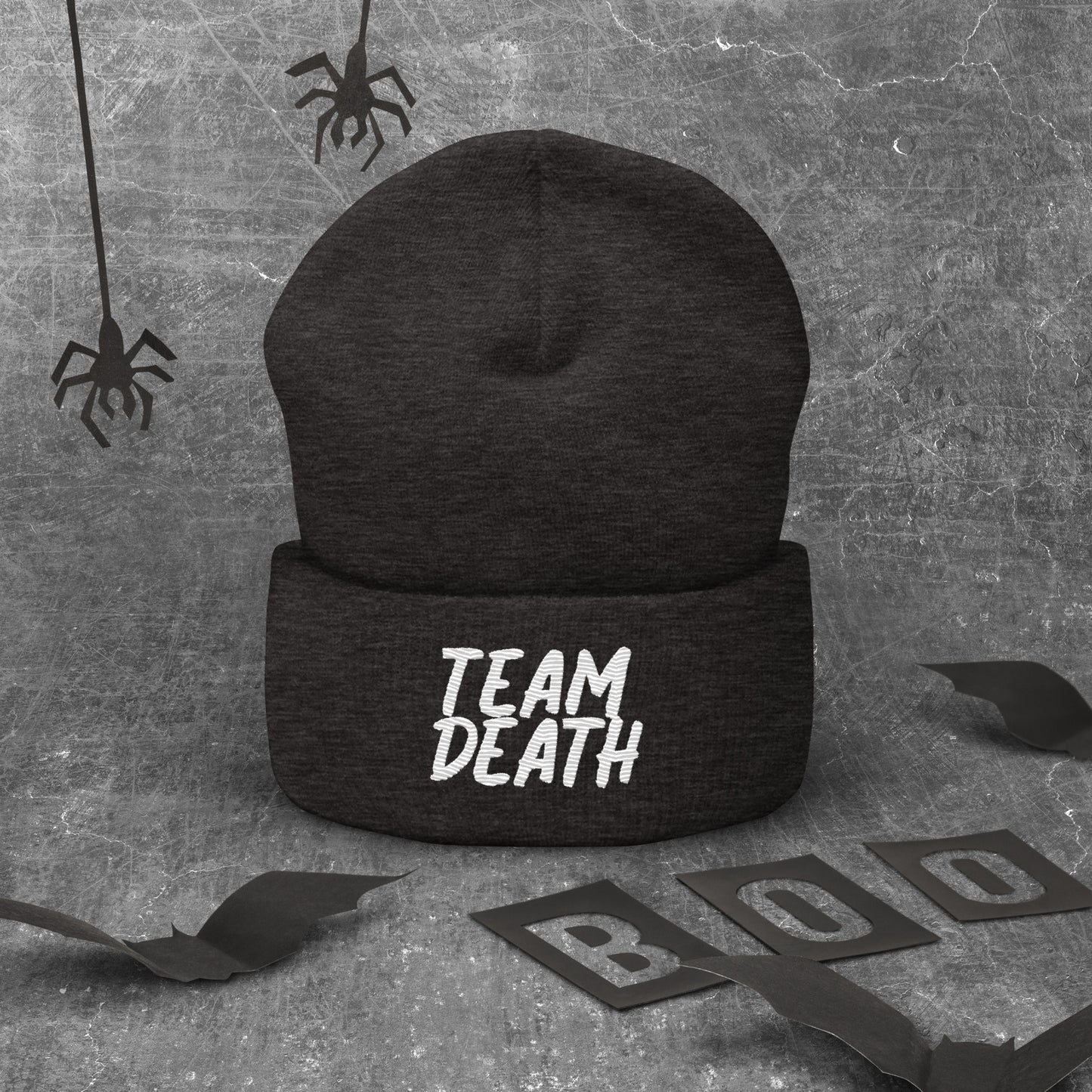 Team Death Cuffed Beanie