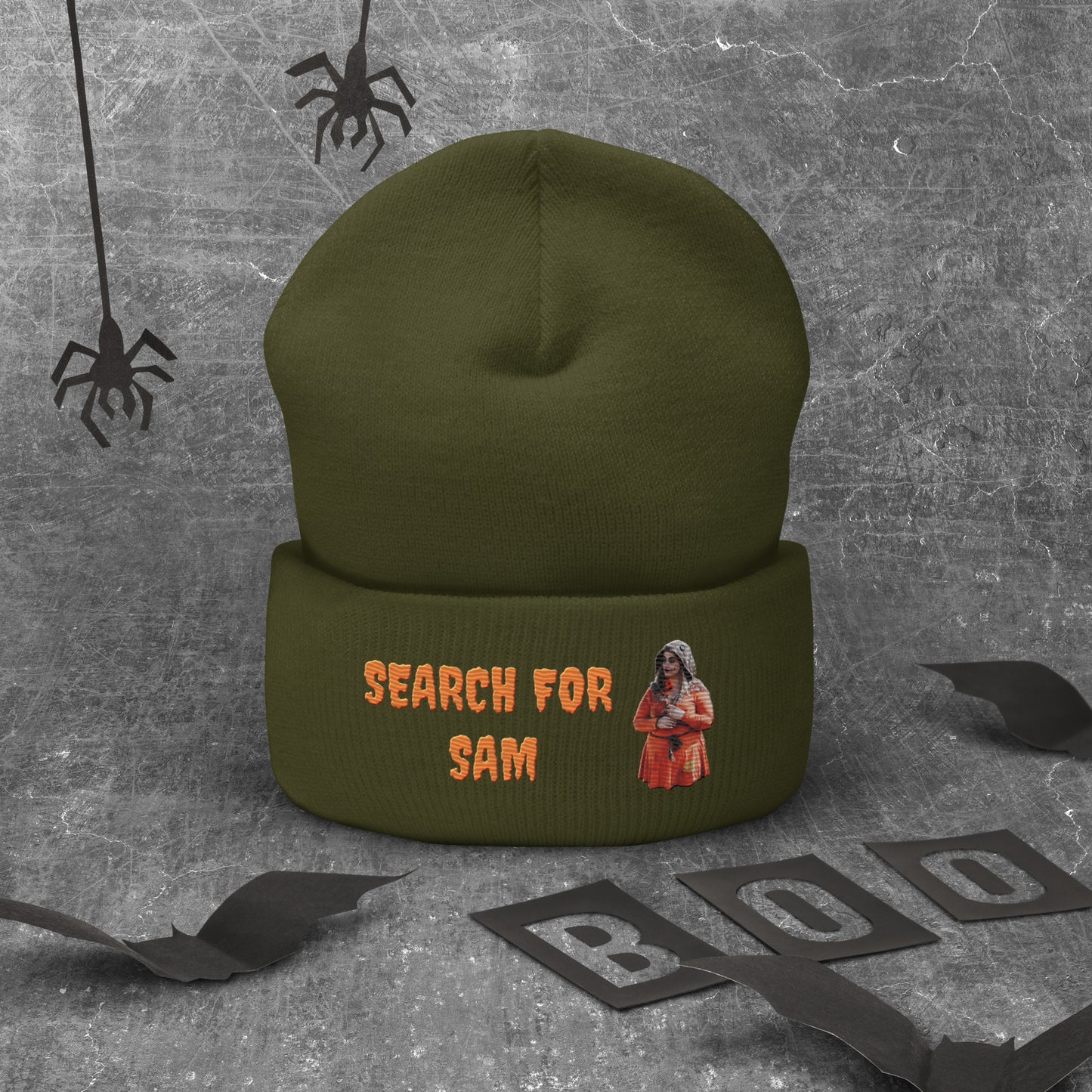 Search For Sam Cuffed Beanie