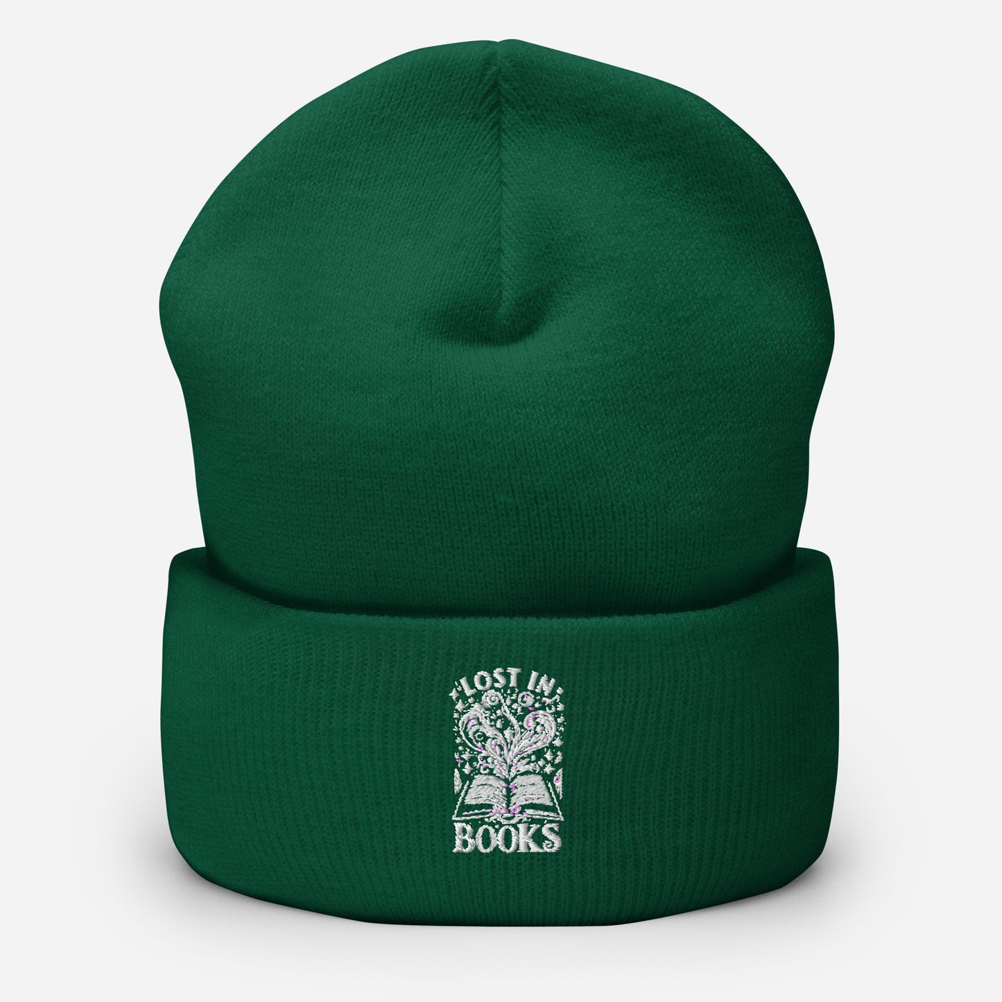 Lost In Books Cuffed Beanie