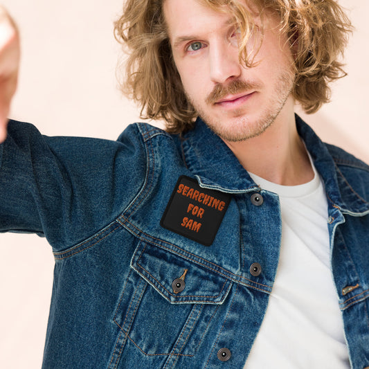 Searching for Sam Embroidered Patch