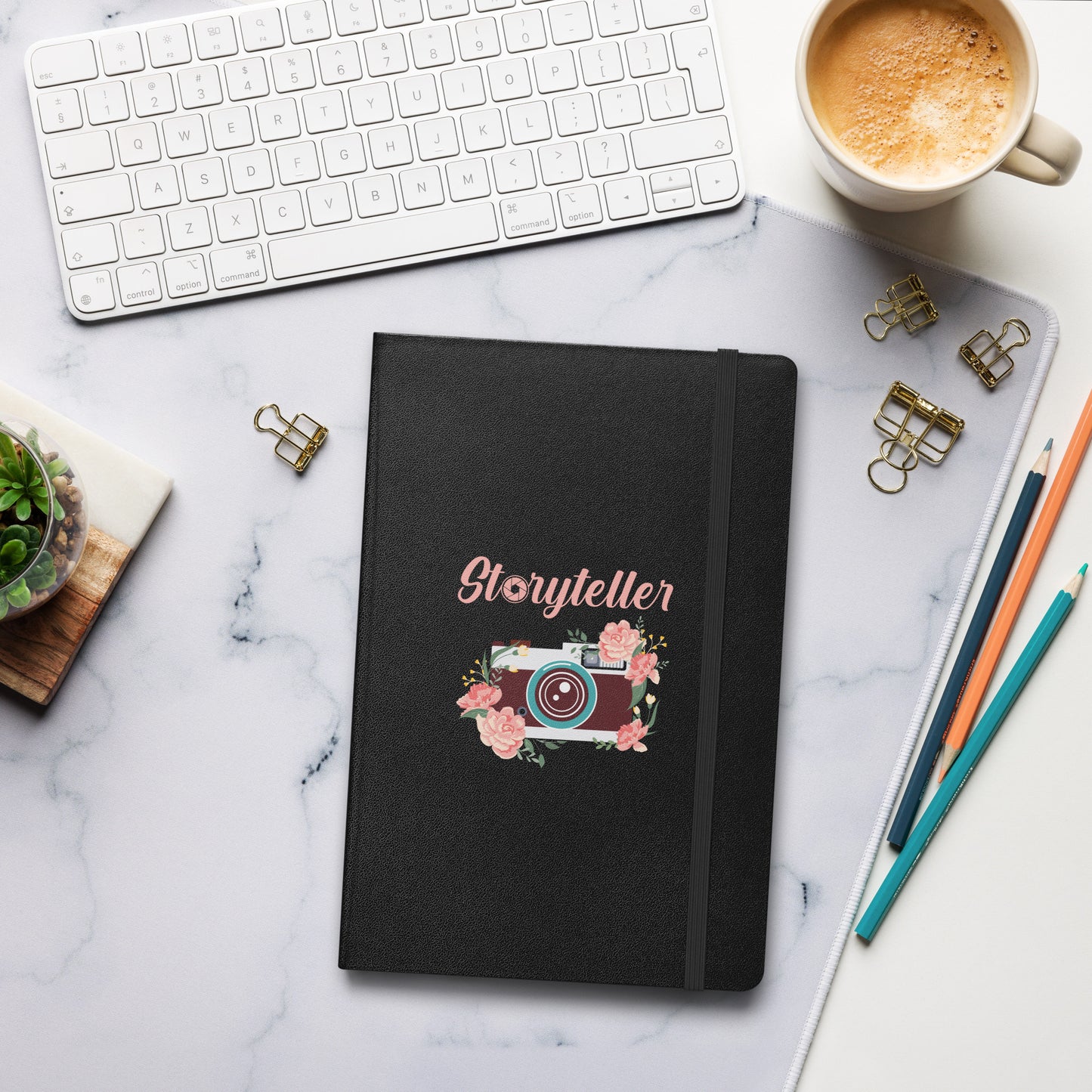 Story Teller Hardcover bound notebook