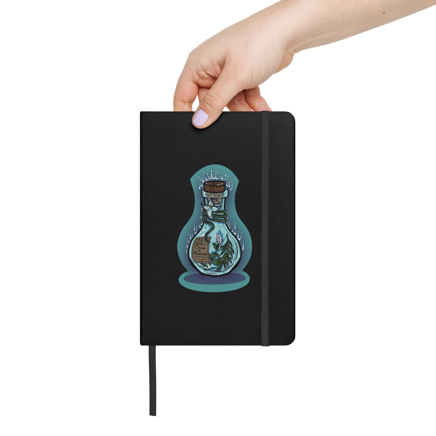 Whispers Across the Styx Potion Bottle Notebook by Madam__lj