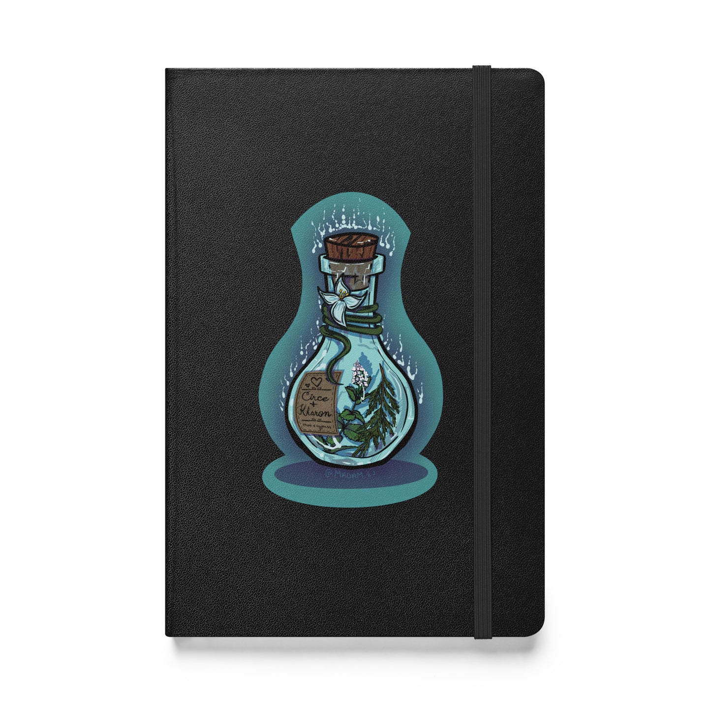 Whispers Across the Styx Potion Bottle Notebook by Madam__lj