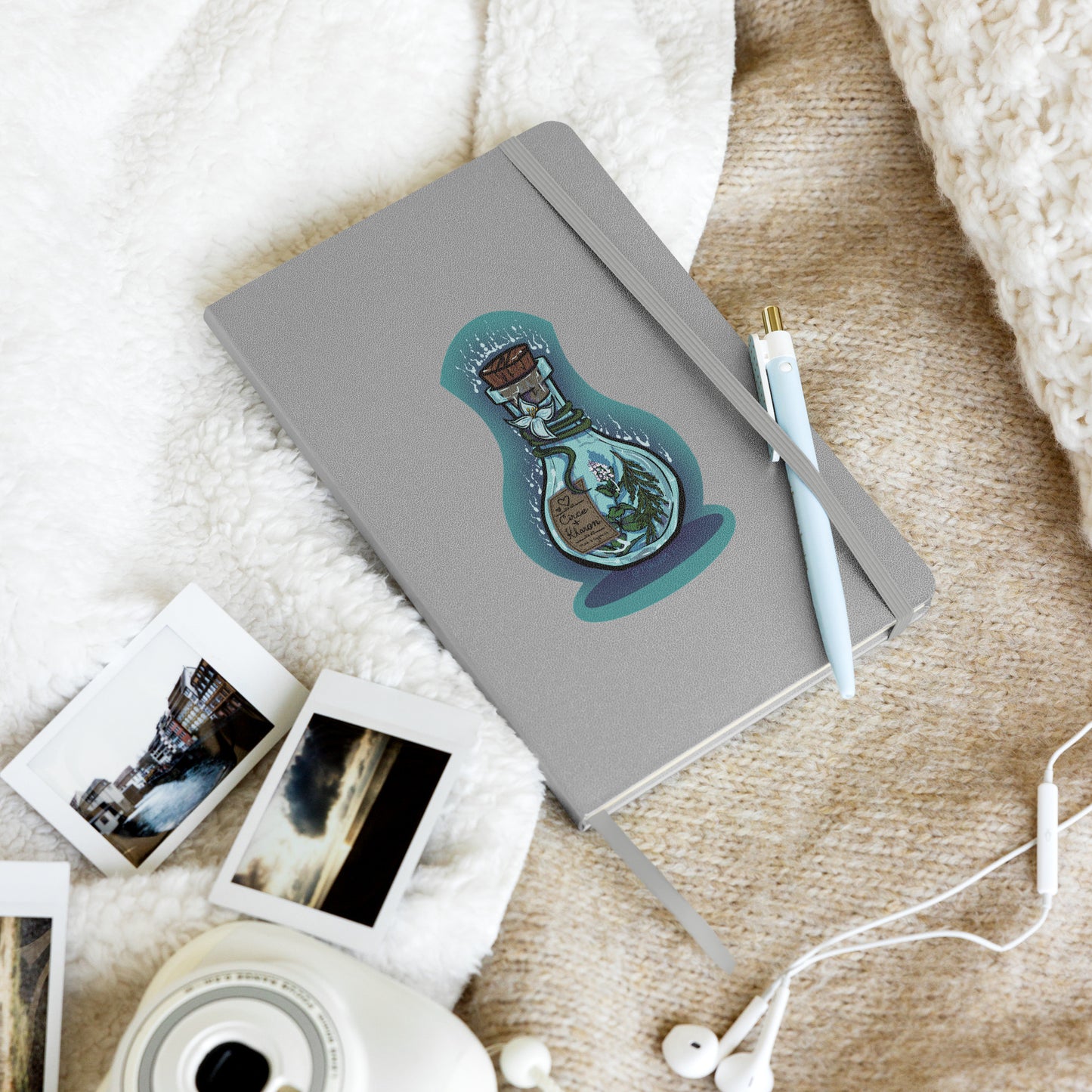 Whispers Across the Styx Potion Bottle Notebook by Madam__lj