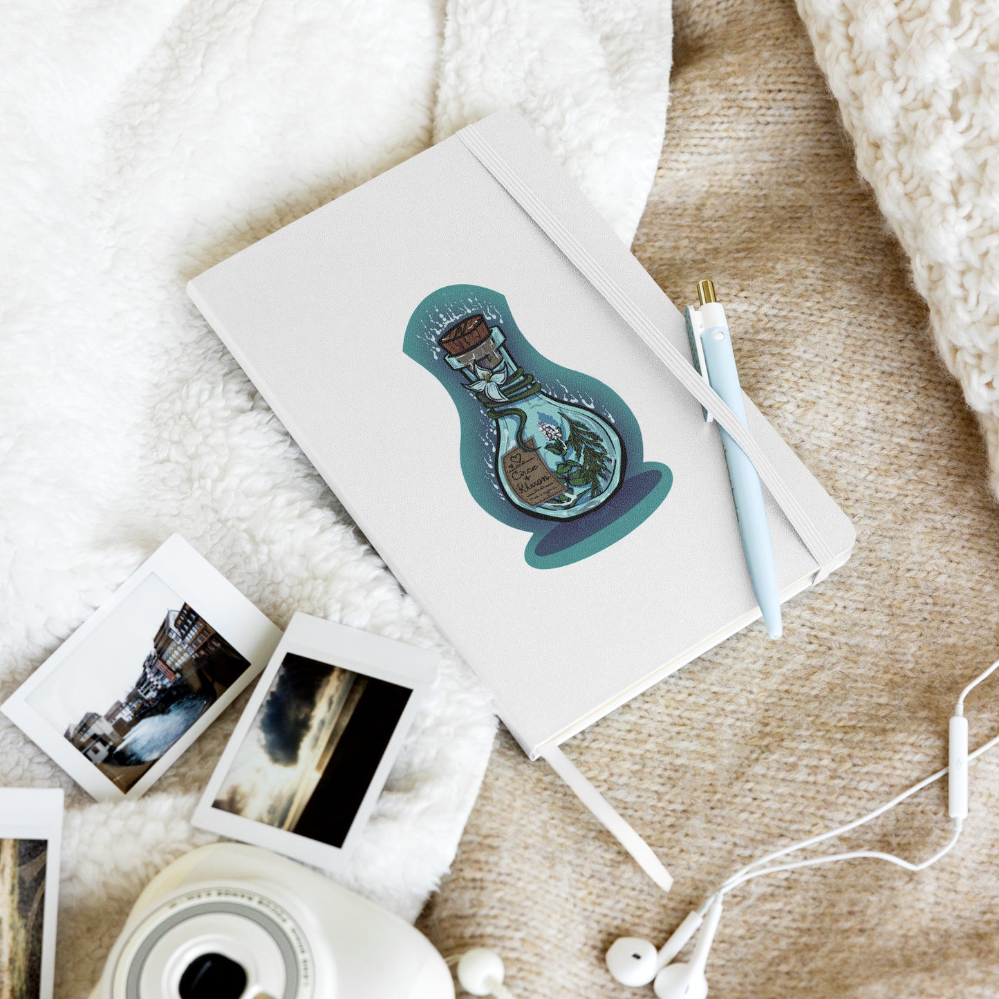 Whispers Across the Styx Potion Bottle Notebook by Madam__lj