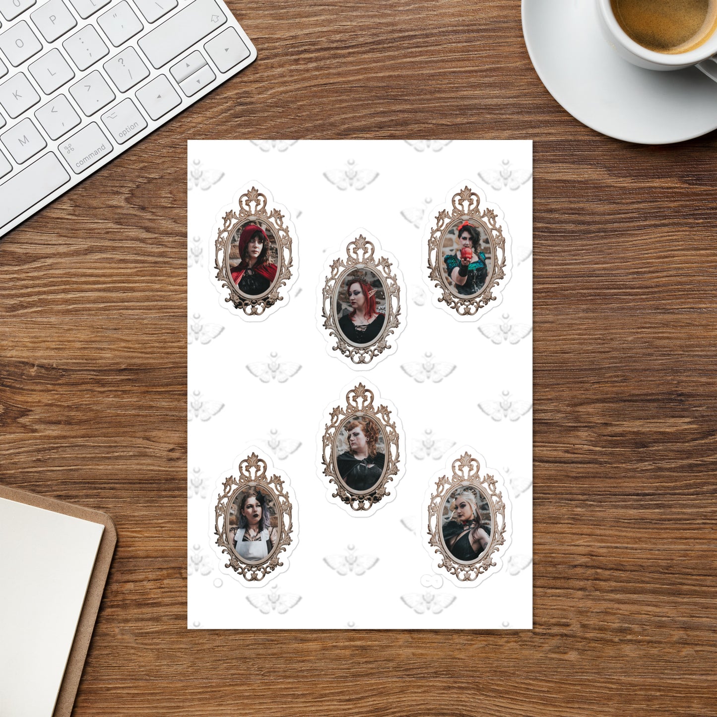Faces of Grimm Sticker Sheet
