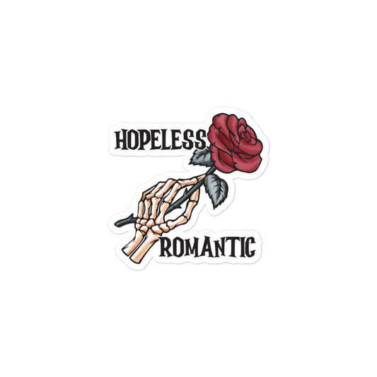 Hopeless Romantic sticker
