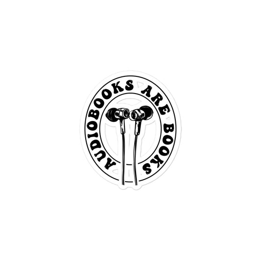 Audiobooks ARE Books Sticker