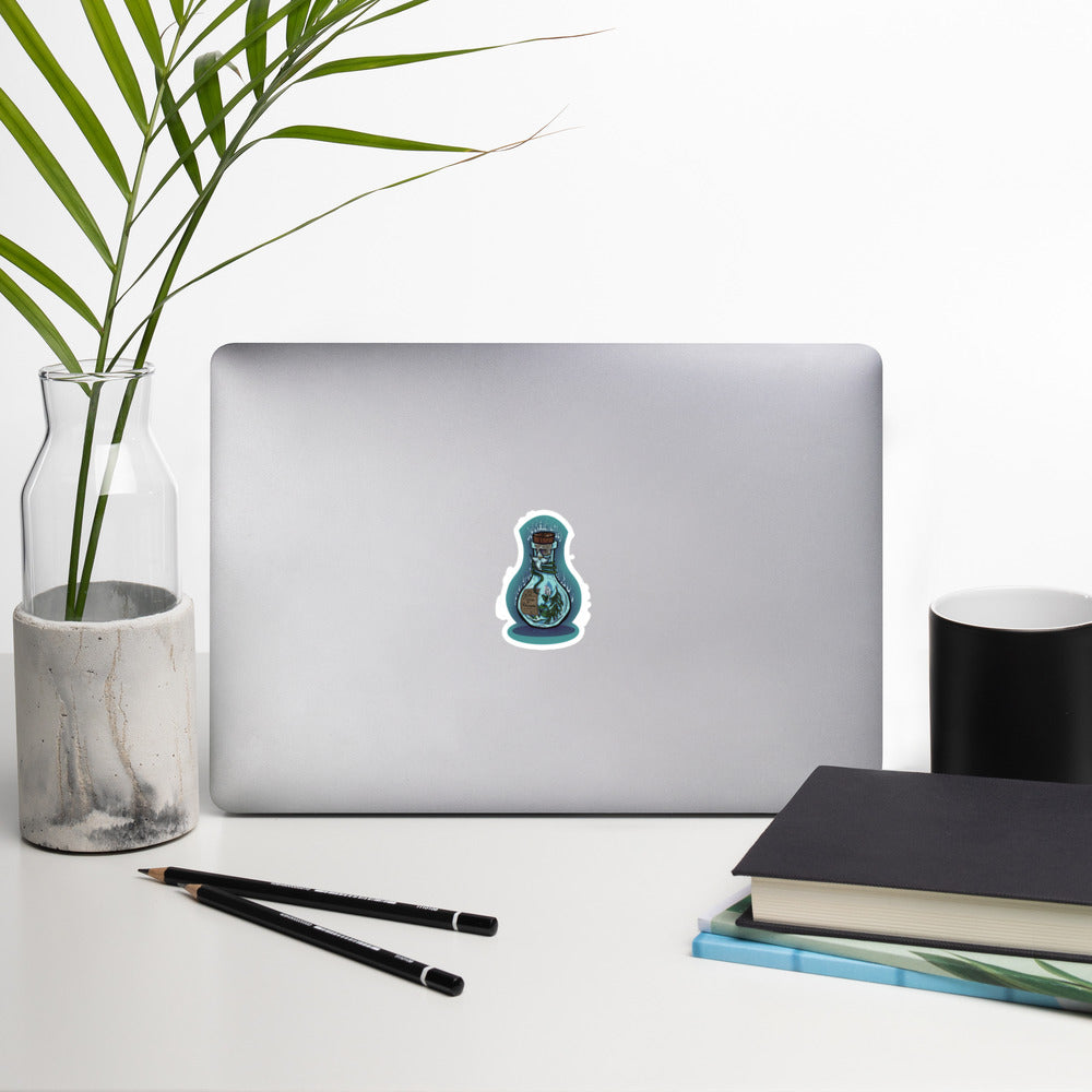 Whispers Across The Styx - Cypris & Mint Potion Bottle Sticker