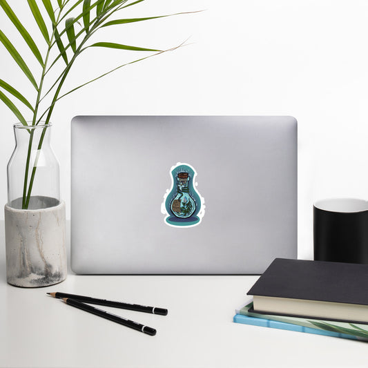 Whispers Across The Styx - Cypris & Mint Potion Bottle Sticker