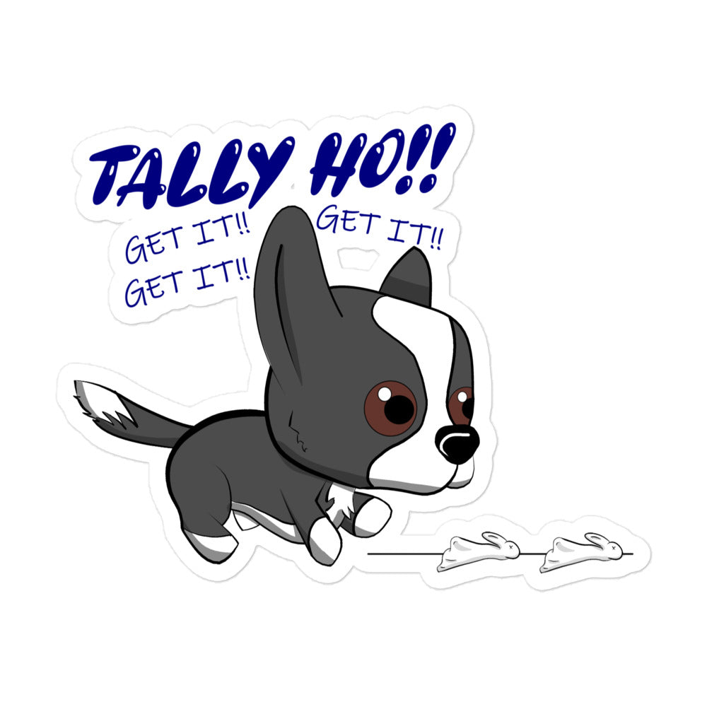 Tally Ho Border Collie Sticker