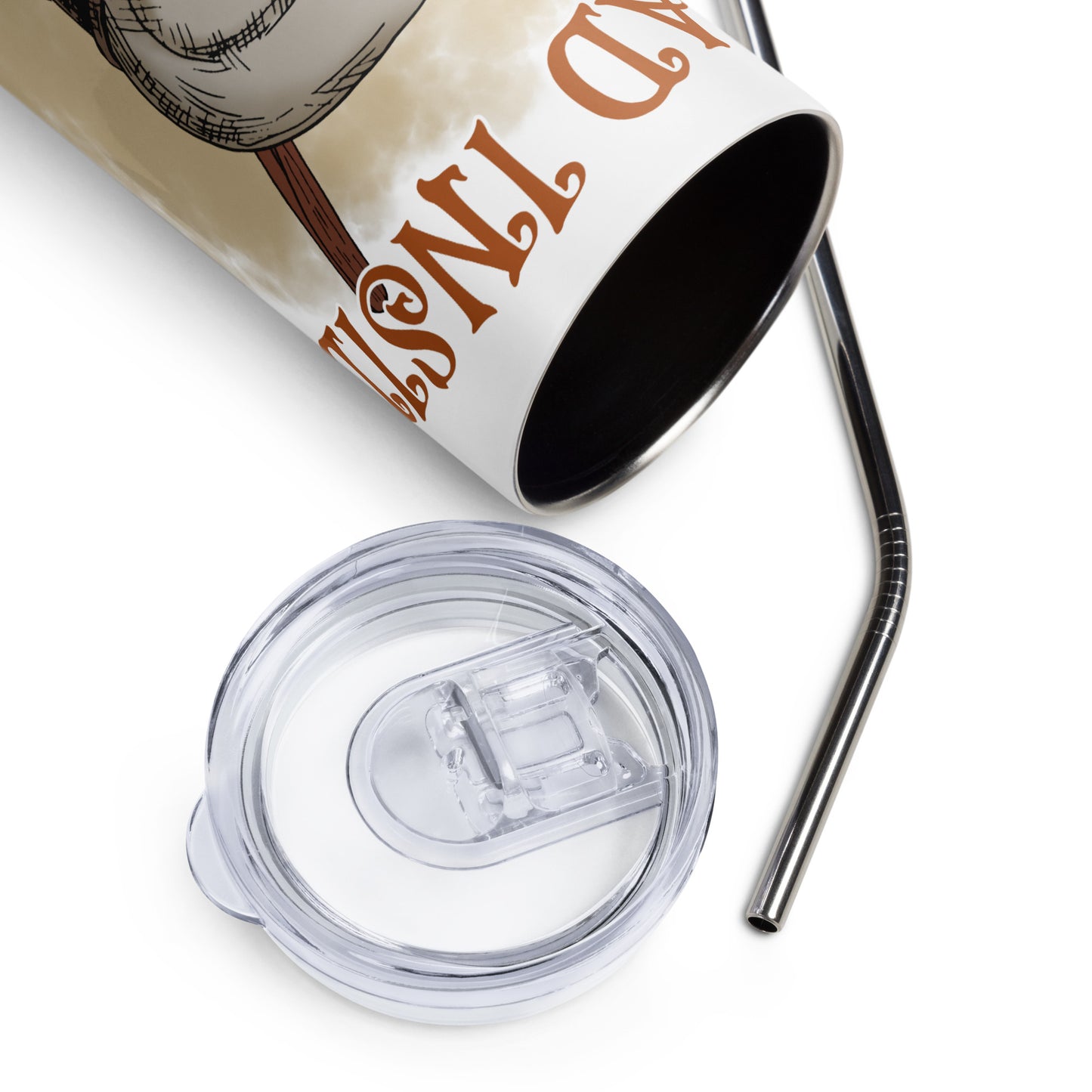Dead Inside ... Stainless steel tumbler
