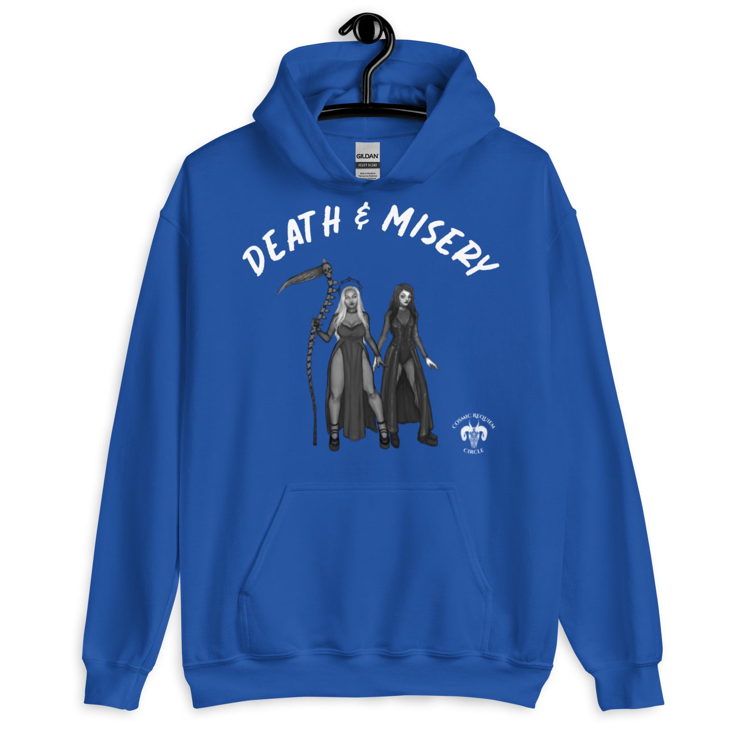 Death & Misery Unisex Heavy Blend Hoodie