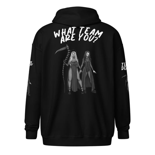 Which Team Are You? Unisex heavy blend zip hoodie