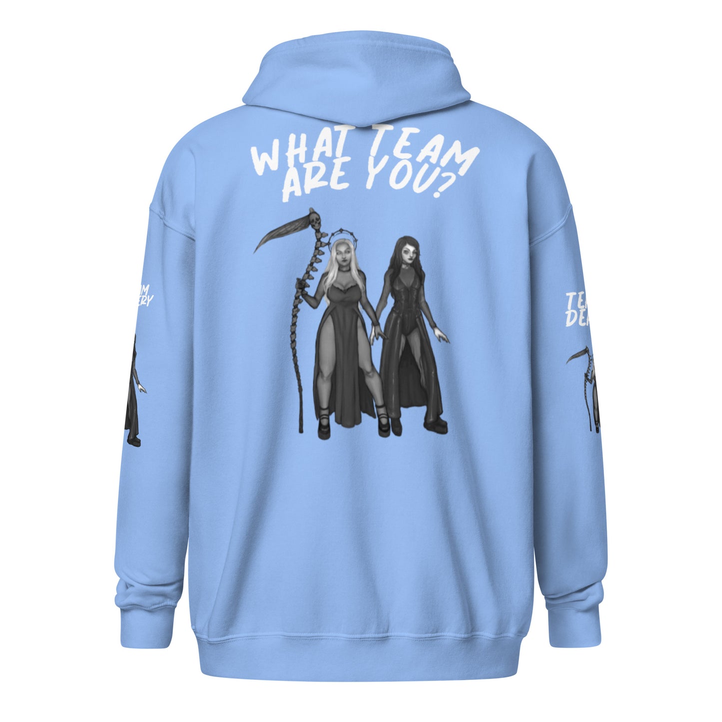 Which Team Are You? Unisex heavy blend zip hoodie