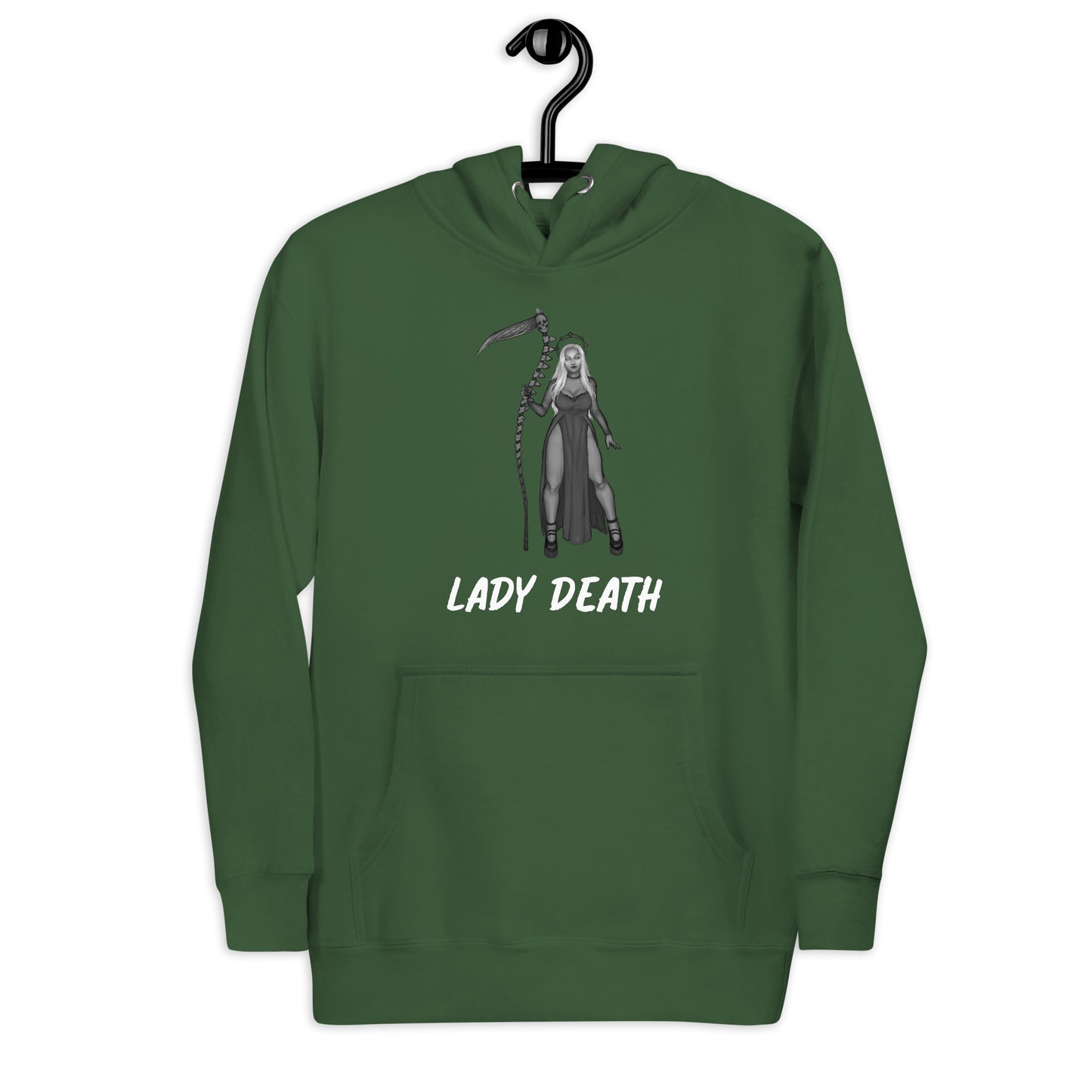 Lady Death -  Cosmic Requiem Circle Unisex Hoodie