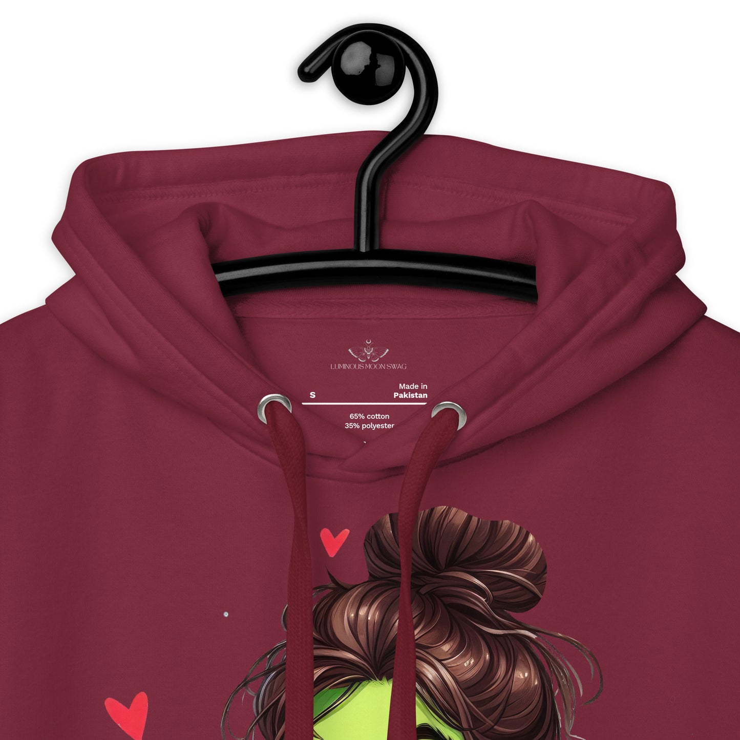 Grinc Woman & Dog Unisex Hoodie