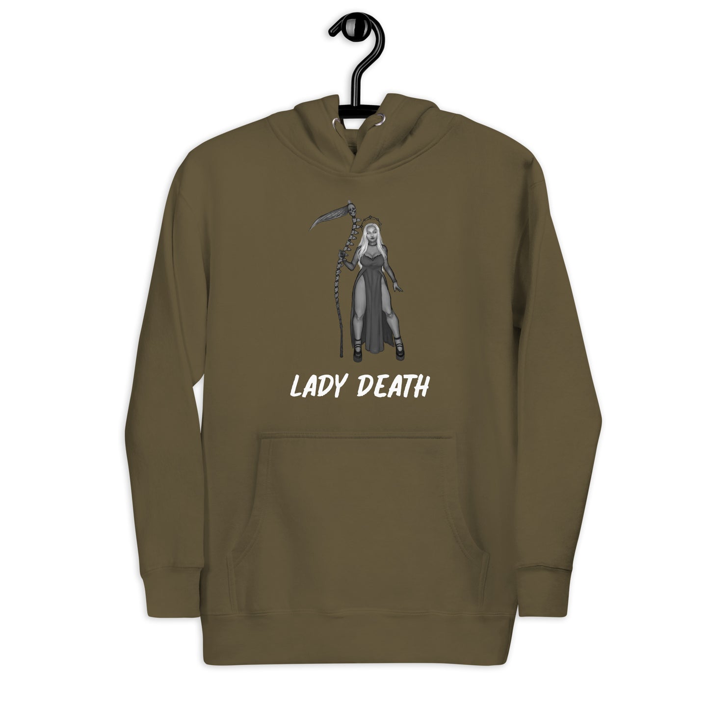Lady Death -  Cosmic Requiem Circle Unisex Hoodie