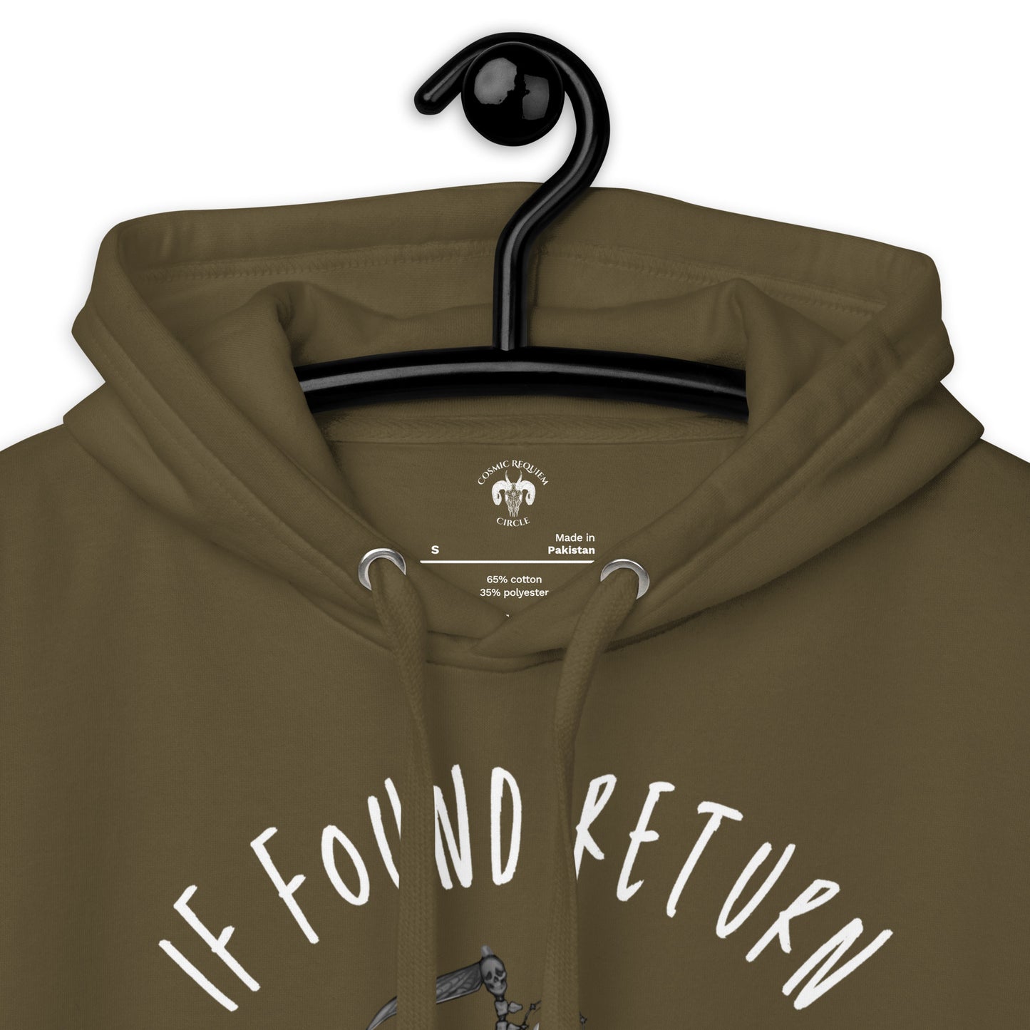 If Found Return to Lady Death Unisex Hoodie