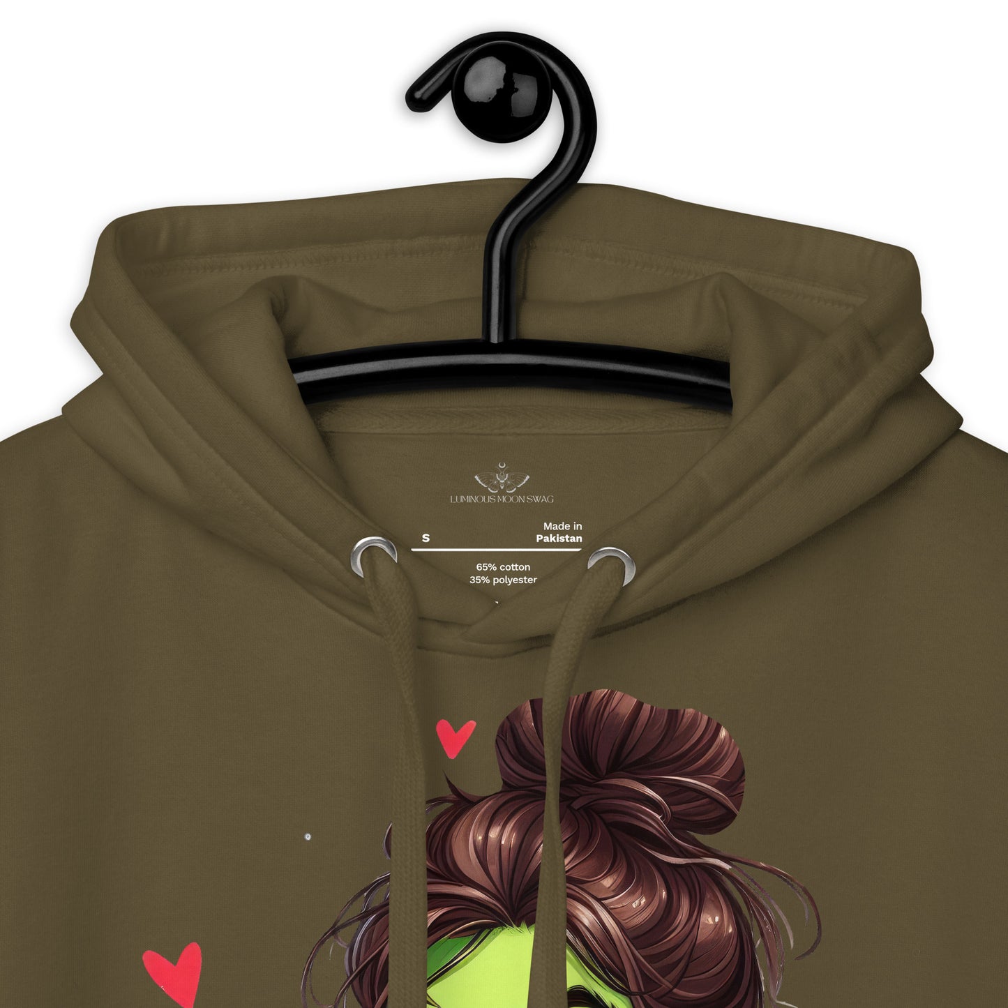 Grinc Woman & Dog Unisex Hoodie