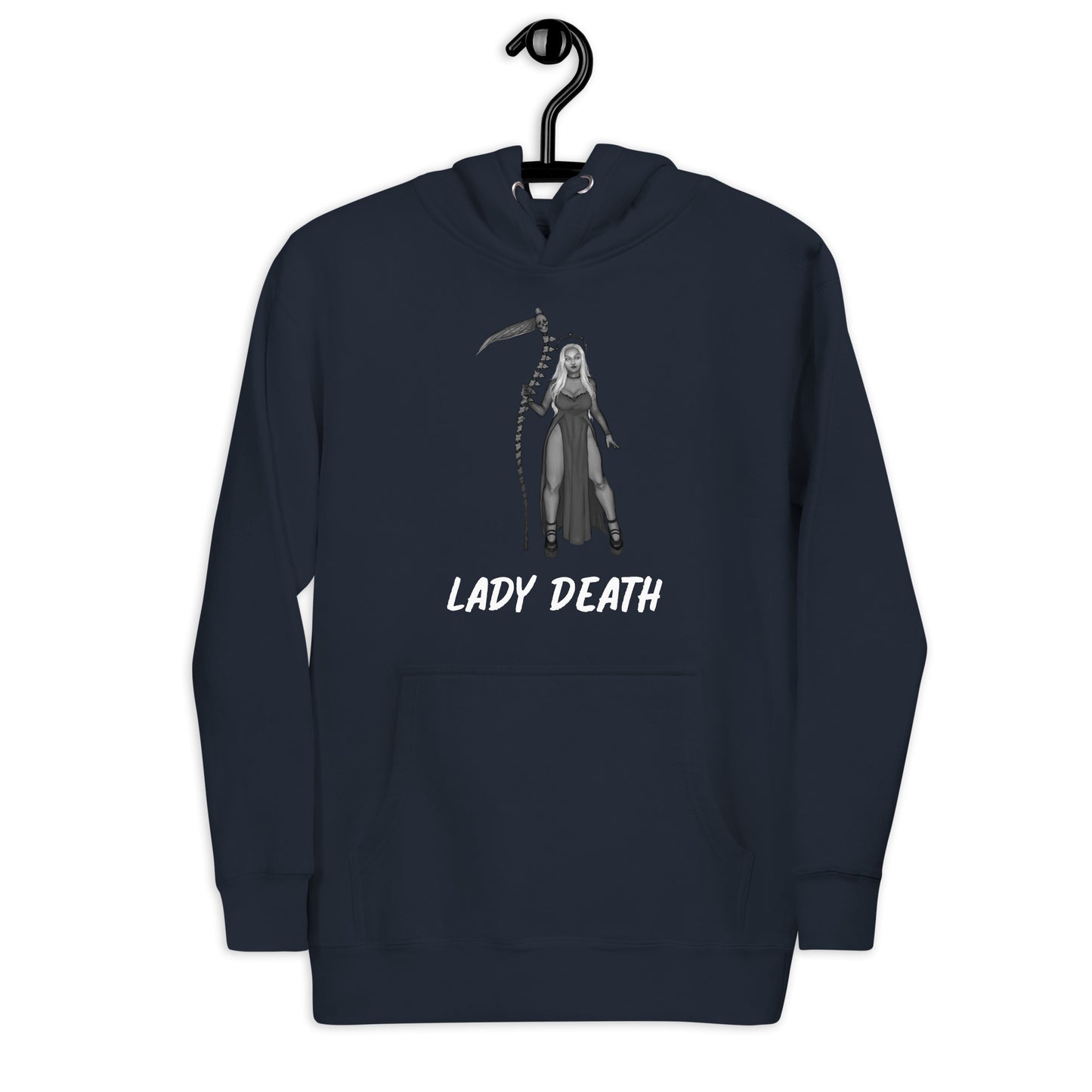 Lady Death -  Cosmic Requiem Circle Unisex Hoodie