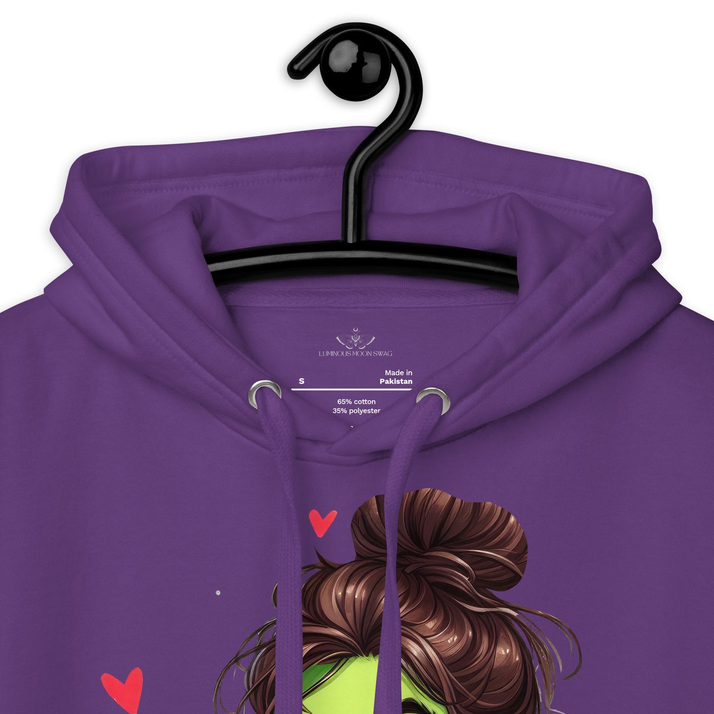Grinc Woman & Dog Unisex Hoodie