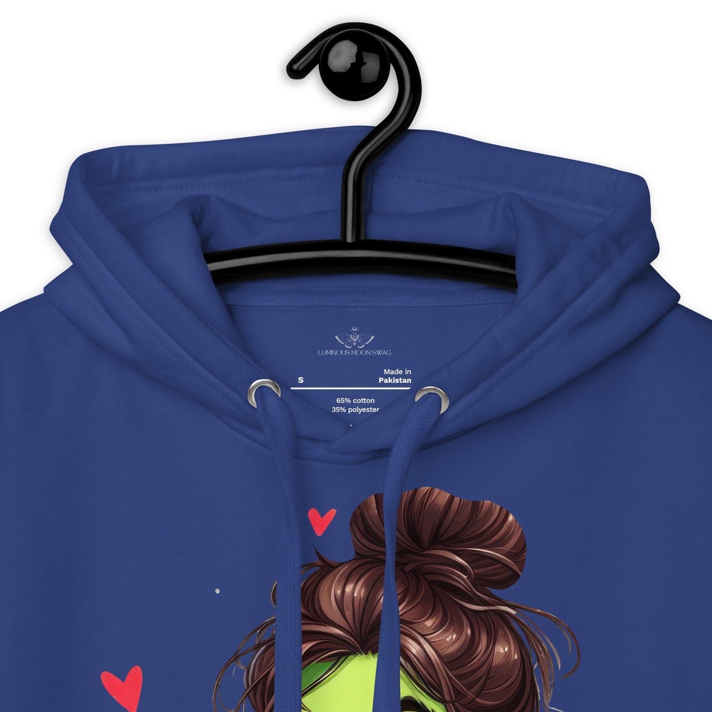 Grinc Woman & Dog Unisex Hoodie