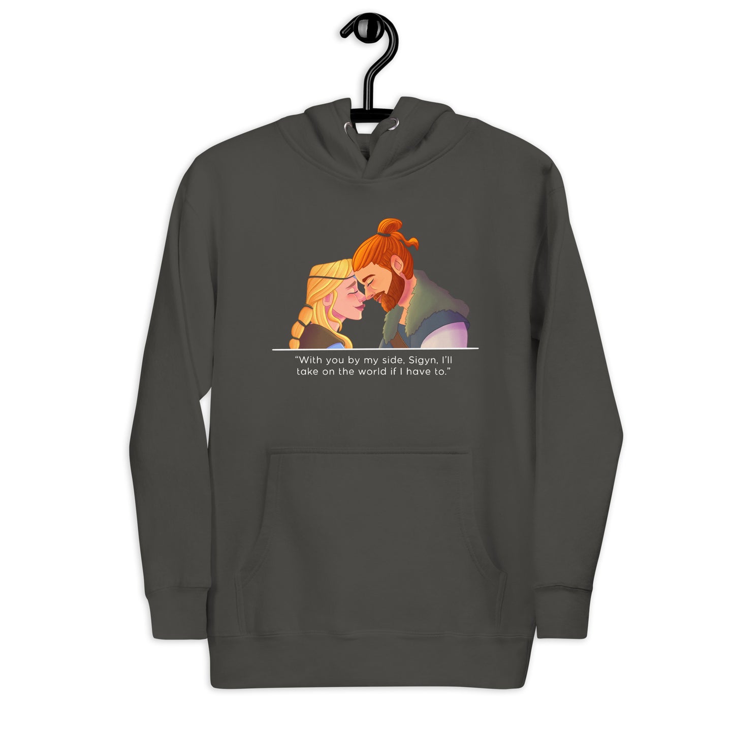 Loki & Sigyn "Take on the World" Hoodie – Serpentine Symphony by Lucinda Wicked